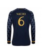 Real Madrid Nacho #6 Replika Borta Kläder 2023-24 Långärmad